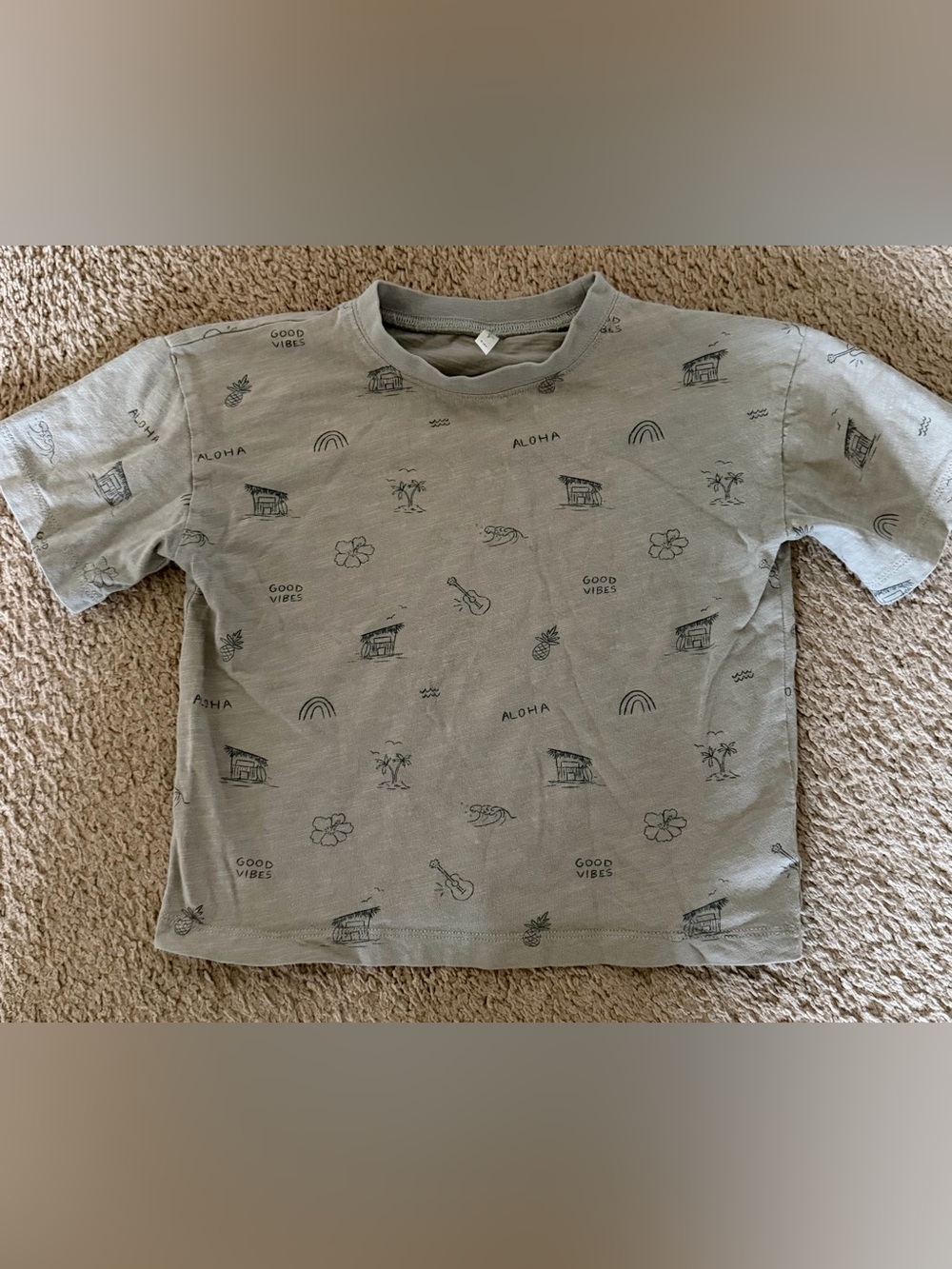 Boys Rylee + Cru Relaxed Tee Hawaii size 2-3Y